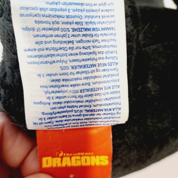 How to Train Your Dragon Toothless Build a Bear DreamWorks 16" - Picture 7 of 9